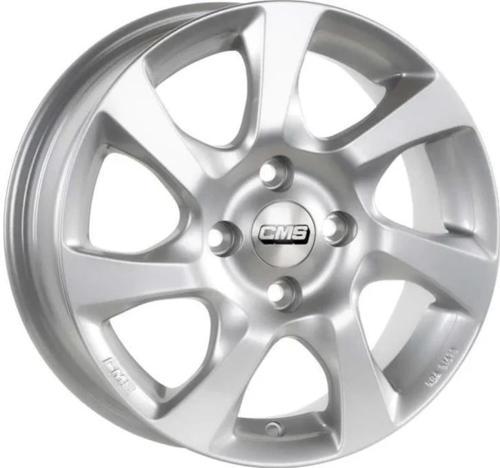 -1186-09 6.5x16" -5x100 ET40 57.1 Racing Silver Jant (4 Adet)