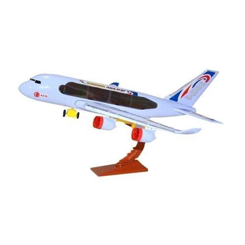 Çarp Dön Işıklı Sesli Büyük Uçak - CNL-A330 (Lisinya)