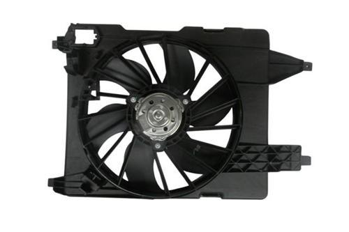 Mercedes Citan W415 12/13 Radyatör Fan Davlumbazı Komple (Motorlu) (6 Kanat)(ori̇s 