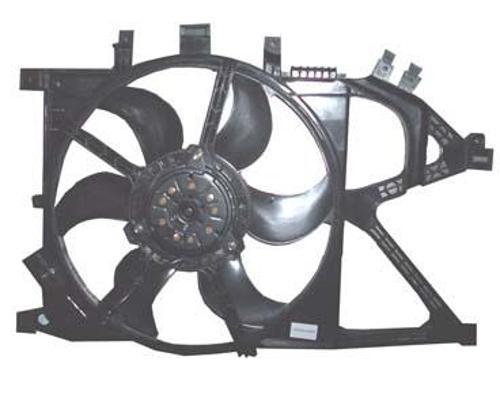 Opel Corsa C 00/03 Radyatör Fan Davlumbazı Komple 1.7cc 2fi̇şli̇ (5kanat)(di̇zel Ti̇p) (Bfn) 