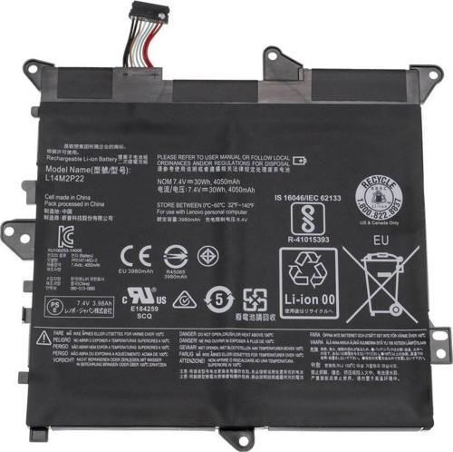 Lenovo Flex 3-1130 Series Notebook Bataryası Pili