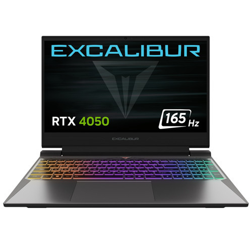 Excalibur G870.1362-BFA0R-C Intel Core i7-13620H 16GB RAM 1TB NVME SSD 6GB RTX4050 165HZ Windows 11 Pro