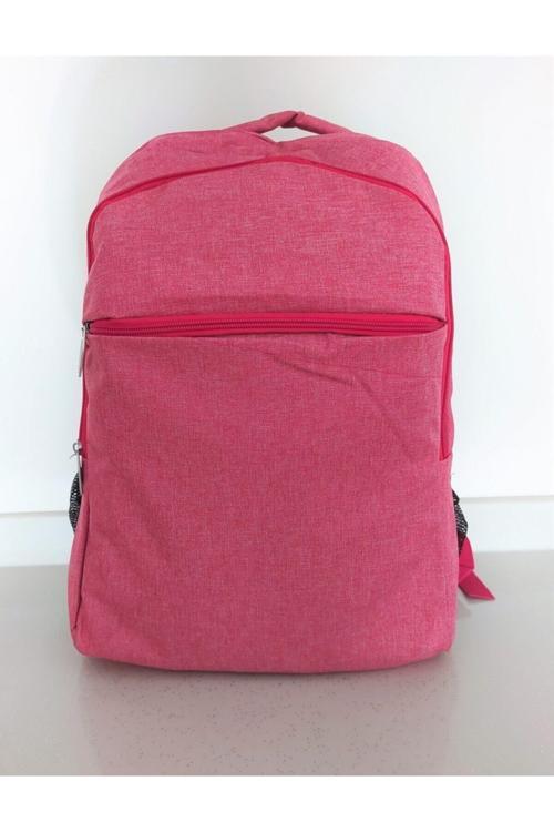 Günlük Seyahat Okul Sırt Çantası Pembe