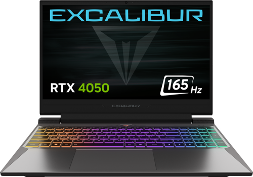 Excalibur G870.1362-DVA0X-C Intel Core i7-13620H 32GB RAM 500GB NVME SSD 6GB RTX4050 165HZ Freedos