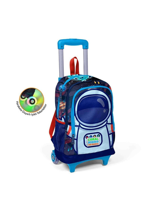 Coral High Astronot Çekçekli Okul Çantası 23924