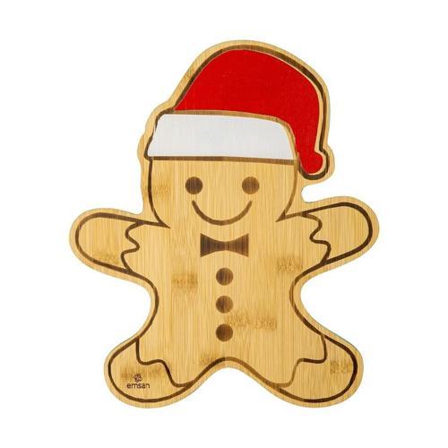 Bambu Snowman Kesme Tahtası