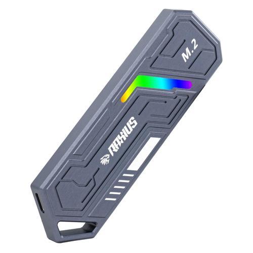 DK03 USB-A/Type-C Kablolu RGB 2TB 22x80 M.2 NVMe Taşınabilir Harici SSD
