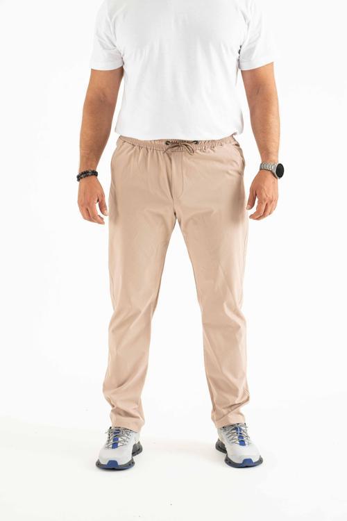 Erkek Beli Lastikli Bağcıklı Mevsimlik Jogger Spor Pantolon