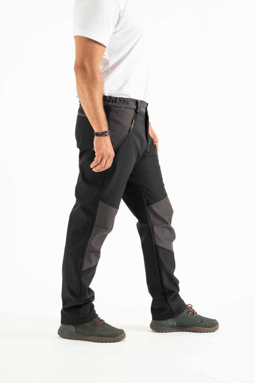Erkek Kışlık Su ve Rüzgar Geçirmez Softshell Pantolon