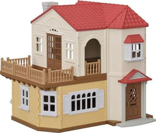 Sylvanian Families Kırmızı Çatılı Işıklı Şehir Evi