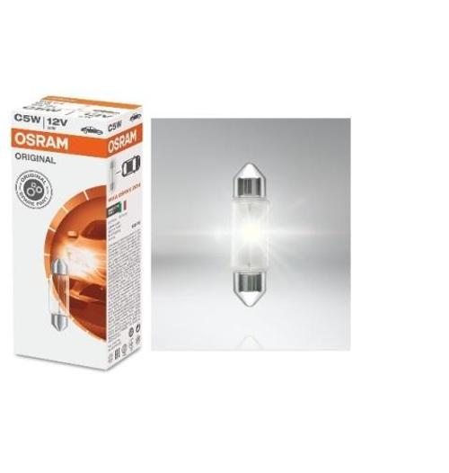 Standart Ampul Stop/si̇nyal/park/gösterge Ampulü 12v/c5w (6418) (Duy Sv8,58) (Osram)  (10 Adet)