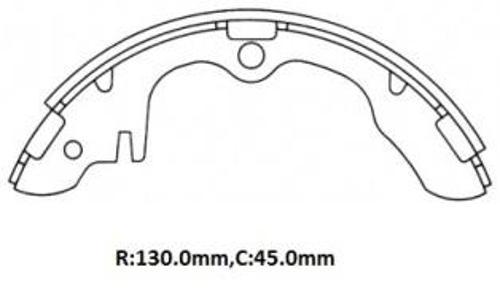 Kia Ceres Kamyonet 90/00 Ön/arka Fren Pabucu 2.2cc (130x45)(daıwa) 