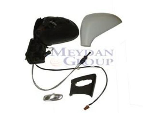 Peugeot 207 06/12 Kapı Aynası Sol Manuel/si̇nyalli̇/gri̇ Kapaklı 2+2 Fi̇şli̇ (Famella) 