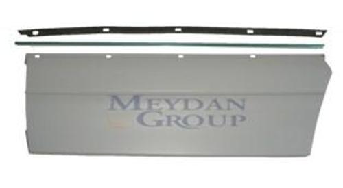 Mercedes S Sl Class W140 95/98 Arka Kapı Bandı Sol Gri̇ Uzun Ti̇p (Ni̇kelajı İle Bi̇rli̇kte)