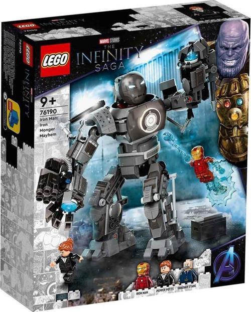 Marvel Iron Man: Iron Monger Kaosu 76190