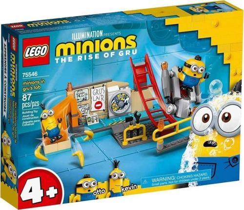 Minions Minyonlar Gru'nun Laboratuvarında 75546 +4 Yaş (87 Parça)