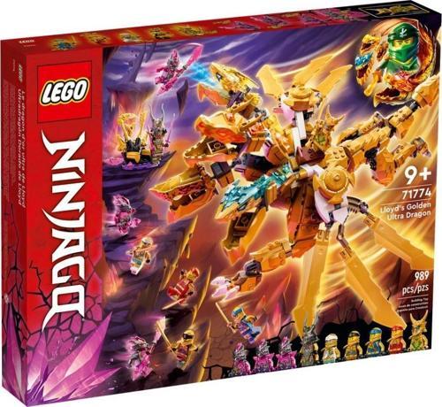 Ninjago Lloydun Altın Ultra Ejderhası 71774 +9 Yaş (989 Parça)