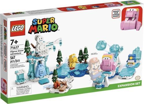 Super Mario Fliprus Kar Macerası Ek Macera Seti 71417 +7 Yaş (567 Parça)