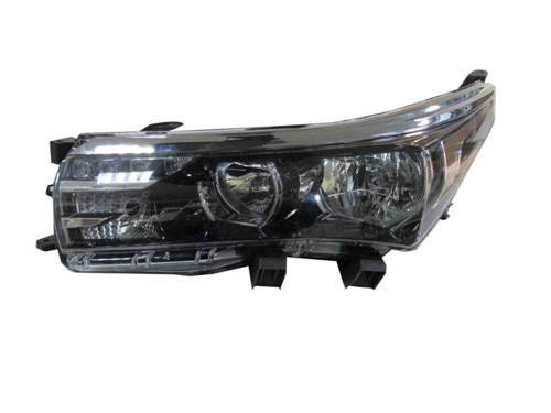 Toyota Corolla Nde180 13/16 Far Lambası Sol Elektri̇kli̇/motorsuz/ledli̇/ni̇kelaj Çıtalı (E Marklı)