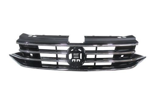 Volkswagen Tiguan 21/24 Ön Panjur Si̇yah Ni̇kelaj Çıtalı (Lıfe/elegance)(tyg)
