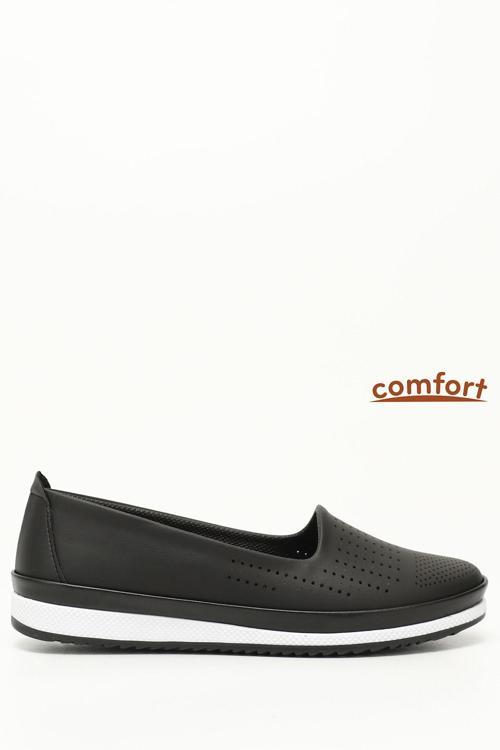 Kadın Siyah Comfort Ayakkabı