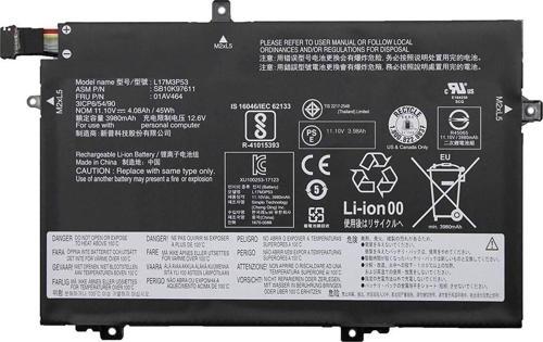 Lenovo 01AV466 Notebook Bataryası Pili