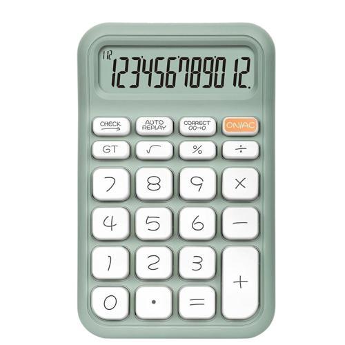 PM-25410 YEŞİL 12 HANELİ HESAP MAKİNESİ
