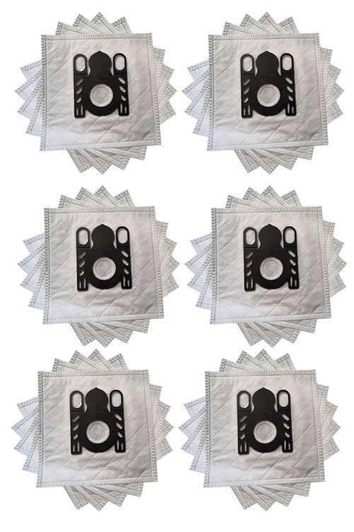 6xKangru Bez KD024 Beko BKS 2522 Süpürge Toz Torbası 30 Adet Bez