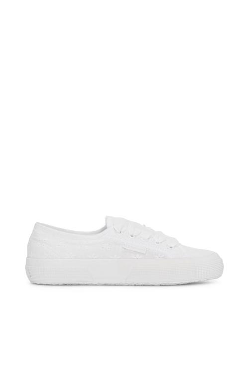 2750 Flower Sangallo Kadın Beyaz Bileksiz Sneaker