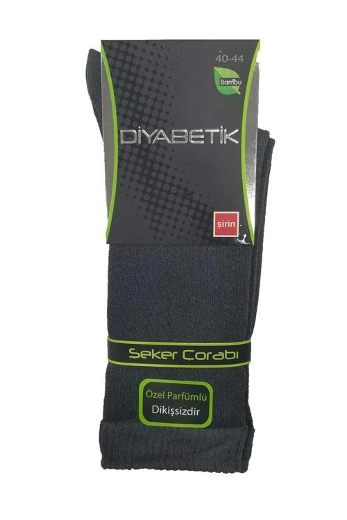 Erkek Bambu Şeker Çorabı 8100 - 12 Adet