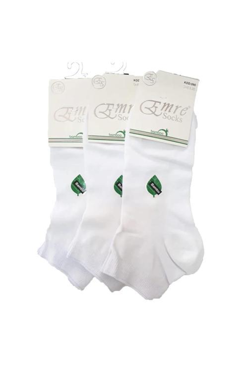 Erkek Bambu Kısa Patik Çorap 0095 - 6 Adet