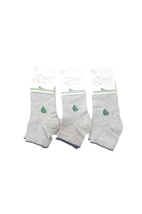 Erkek Bambu Kısa Patik Çorap 0095 - 12 Adet