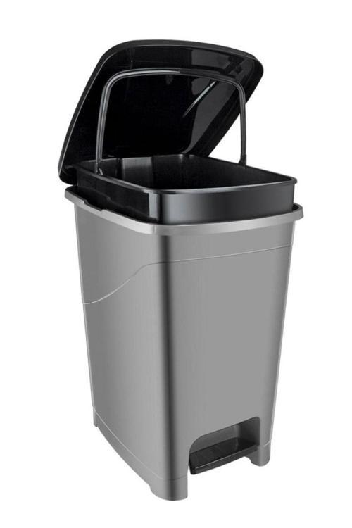 Iç Kovalı Pedalli Çöp Kovası 40 Litre