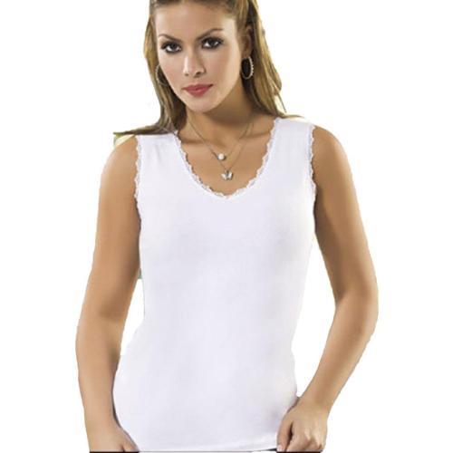 Bayan V Yaka Kolsuz Dantelli Bayan Atlet 2175