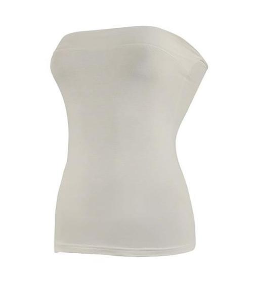 3 Adet Yıldız Bayan Likralı Straplez Atlet Ekru 2182