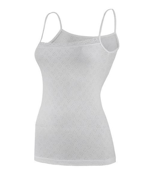 3 Adet Yıldız Bayan Kalp Desenli İp Askılı Atlet Beyaz 2250