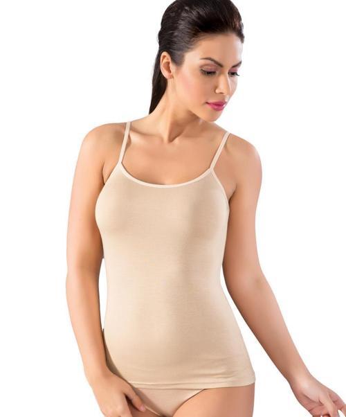 6 Adet Lüx Drm Bayan Bambu Likralı İp Askılı Atlet 3600