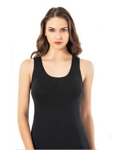 Bayan Modal Ekstra Biyeli Geniş Askılı Atlet 6603B