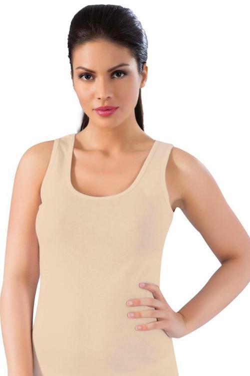 Bayan Ribana Geniş Askılı Atlet Renk Seçenekli 051