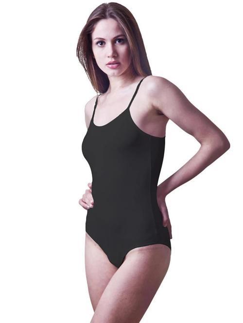 Bayan Likralı İp Askılı Çıtçıtlı Body 2310