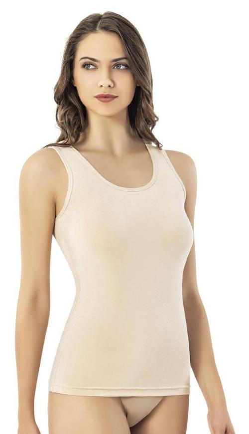 Bayan Bambu Geniş Askılı Atlet 6612B