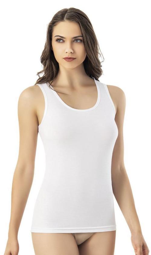 Bayan Bambu Geniş Askılı Atlet 6612B
