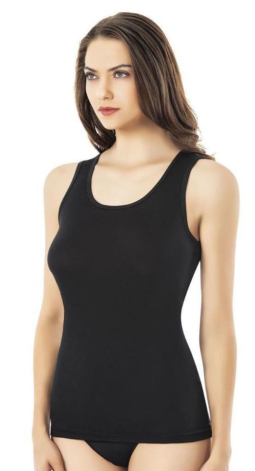 Bayan Bambu Geniş Askılı Atlet 6612B
