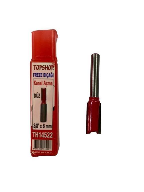 14522 Düz Kanal Açma Freze Bıçağı 3/8''x6 mm
