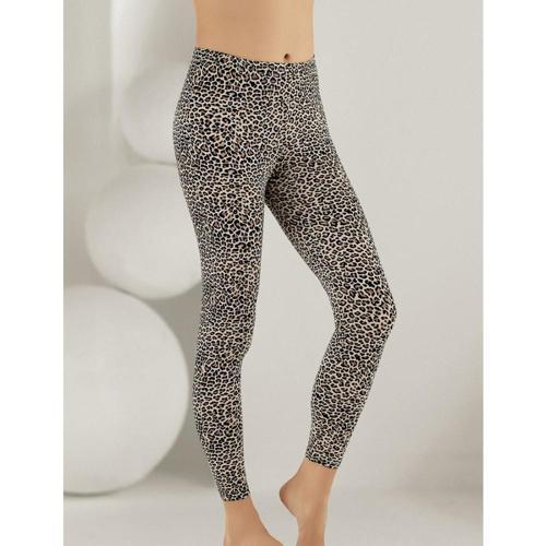 Bayan Likralı Leopar Tayt MB301