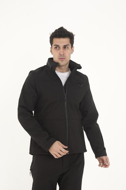 Camp460 Outdoor Tactical Softshell Su & Rüzgara Dayanıklı içi Polarlı Erkek Taktik Mont