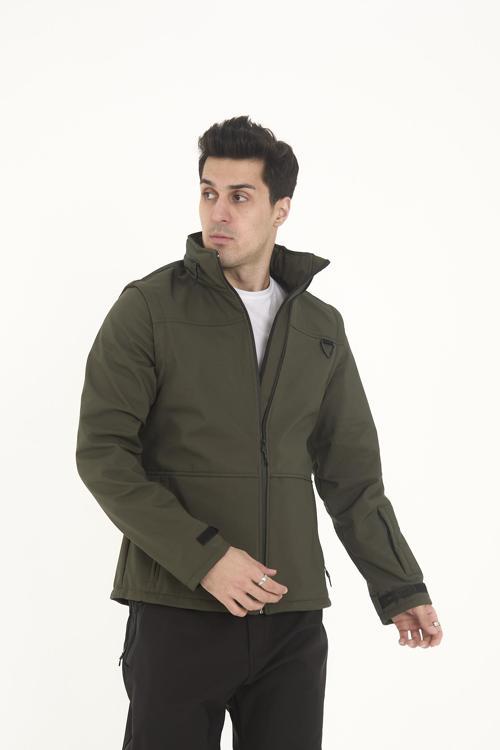 Camp460 Outdoor Tactical Softshell Su & Rüzgara Dayanıklı içi Polarlı Erkek Taktik Mont