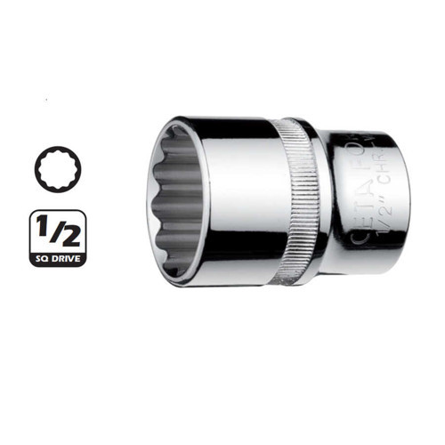 Form 1/2” 12 Köşe(Yıldız)Lokma Anahtar 20 mm - C22-B20