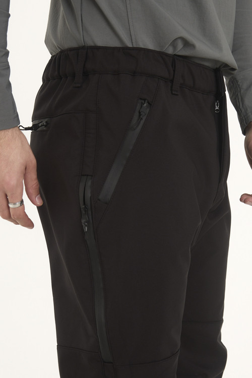 Camp595 Outdoor Tactical Softshell Su Ve Rüzgara Dayanıklı içi Polarlı Kışlık Erkek Taktik Pantolon