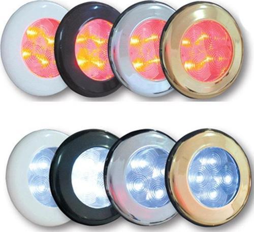 AquaLED 1W, 12V/24V Beyaz Lamba, Dış Beyaz